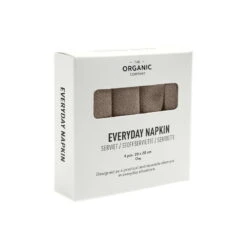 The Organic Company Everyday Stoffserviette, 4 Stück, Lehmbraun 5 The Organic Company Everyday Stoffserviette, 4 Stück, Lehmbraun -Heimstil Angebote Store 1073 225 EverydayNapkin Clay Packaging