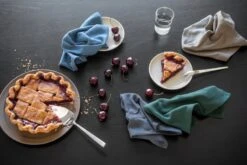 The Organic Company Dinner Serviette, 4 Stück, Stein -Heimstil Angebote Store 1134 Dinner Napkins Lifestyle 01 3