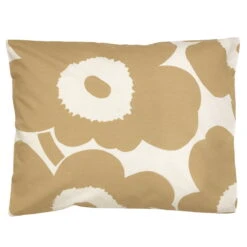 Marimekko Unikko Kopfkissenbezug 50 X 60 Cm, Baumwolle – Beige
