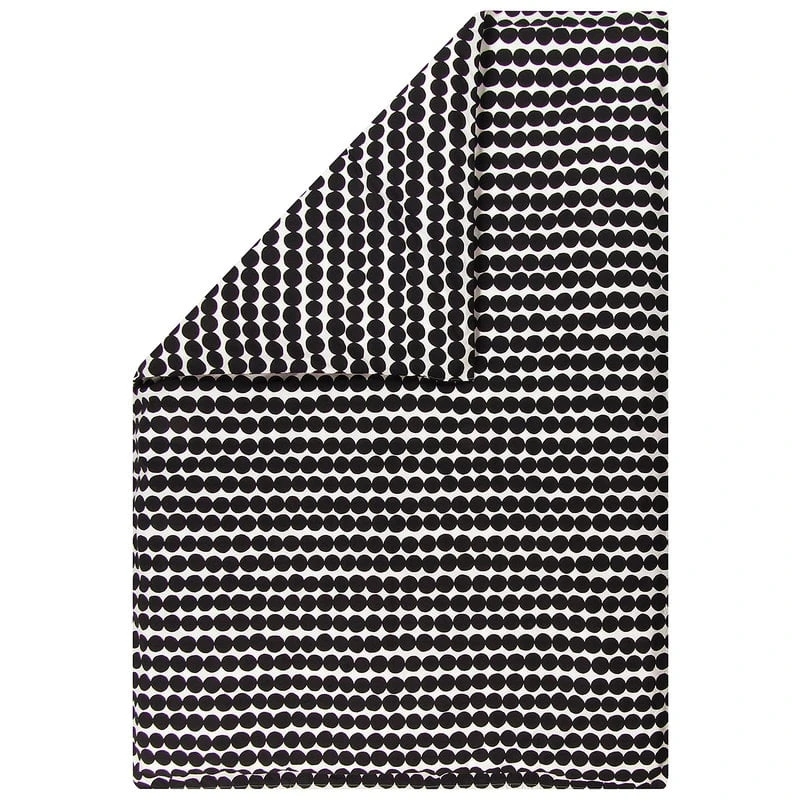 Marimekko Bettbezug Räsymatto 150 X 210 Cm, Weiß – Schwarz 1 Marimekko Bettbezug Räsymatto 150 X 210 Cm, Weiß – Schwarz