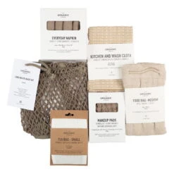 The Organic Company Zero Waste Basic Kit, Erdtöne