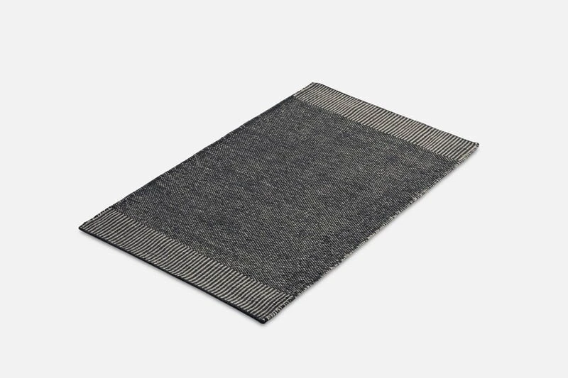 Woud Rombo Teppich, 90 X 140 Cm, Grau 2 Woud Rombo Teppich, 90 X 140 Cm, Grau – Bild 2