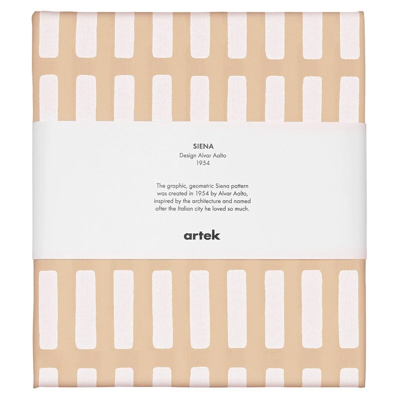 Artek Siena Baumwollstoff, 150 X 300 Cm, Sandbeige – Weiß 2 Artek Siena Baumwollstoff, 150 X 300 Cm, Sandbeige – Weiß – Bild 2