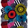 Marimekko Siirtolapuutarha Stoff, Bunt