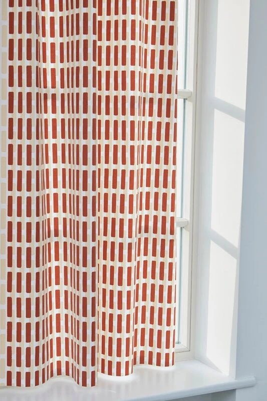 Artek Siena Baumwollstoff, 150 X 300 Cm, Ziegelrot – Sandbeige 6 Artek Siena Baumwollstoff, 150 X 300 Cm, Ziegelrot – Sandbeige – Bild 6