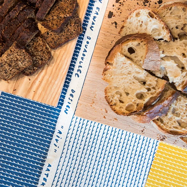 Artek Canvas-Baumwollstoff Rivi, 150 X 300 Cm, Weiß – Blau 5 Artek Canvas-Baumwollstoff Rivi, 150 X 300 Cm, Weiß – Blau – Bild 5