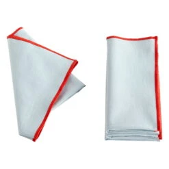 Hay Outline Servietten, 4er-Set, Hellblau