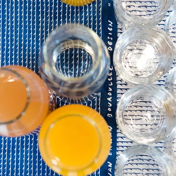 Artek Canvas-Baumwollstoff Rivi, 150 X 300 Cm, Weiß – Blau 6 Artek Canvas-Baumwollstoff Rivi, 150 X 300 Cm, Weiß – Blau – Bild 6