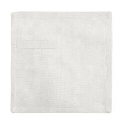 The Organic Company Everyday Stoffserviette, 4 Stück, Naturweiß