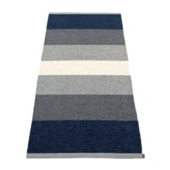 Kim Teppich, 70 X 160 Cm, Dunkelblau