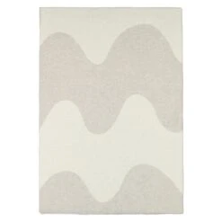 Marimekko Lokki Decke, Weiß – Beige