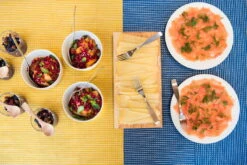 Artek Acrylbeschichteter Stoff Rivi, 145 X 300 Cm, Blau – Weiß -Heimstil Angebote Store Artek Rivi RonanErwanBouroullec 10 photo Sumiyo Ida