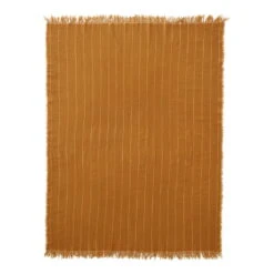 Menu Battus Decke, Ocker 7 Menu Battus Decke, Ocker -Heimstil Angebote Store Battus blanket ochre full VS