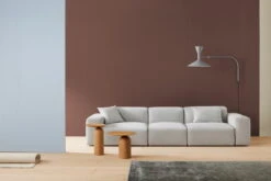 Basta Cubi Kissen, 45 X 45 Cm, Hellgrau -Heimstil Angebote Store Cubi 3 seater with grey pillow