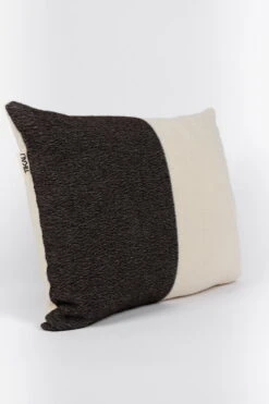 Block Kissen, 45 X 60 Cm, Blau - Schwarz 9 Block Kissen, 45 X 60 Cm, Blau - Schwarz -Heimstil Angebote Store Cushion black blue stripe 4