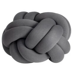 Design House Stockholm Knot Kissen, XL, Grau
