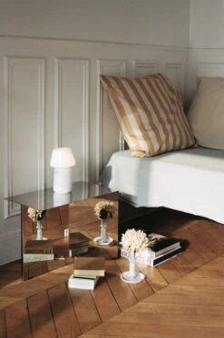 Hay Crinkle Tagesdecke, 260 X 260 cm, Kühles Grau -Heimstil Angebote Store Ete Pillow Case warm yellow Crinkle Bedspread cool grey Apollo Portable Lamp white Flare Milk Stripe Candleholder blue