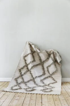 Teppich Tie 140 X 200 Cm, Grau -Heimstil Angebote Store FINARTE Tie grey by Saana ja Olli wall crumbled