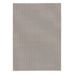 Grain In-Out Teppich, Grau Melange/Sandweiß