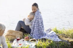 Tulppaani Decke, 130 X 240 Cm, Rosa – Blau -Heimstil Angebote Store Lapuan Kankurit Tulppaani blanket rose blue