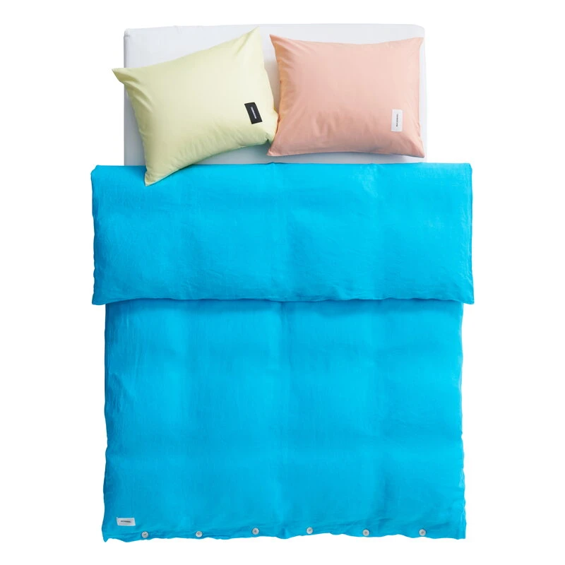 Mother Linen Bettdeckenbezug, Tanzblau 5 Mother Linen Bettdeckenbezug, Tanzblau – Bild 5