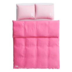 Mother Linen Bettbezug, Fröhliches Pink -Heimstil Angebote Store MAGNIBERG DUVET MOTHER LINEN HAPPY PINK 0765