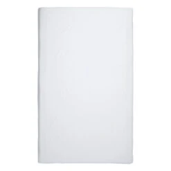 Mother Poplin Flaches Bettlaken, Weiß