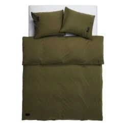 Nude Jersey Kopfkissenbezug, Verwaschenes Militärgrün -Heimstil Angebote Store MAGNIBERG NUDE WASHED JERSEY ARMY GREEN 038 1