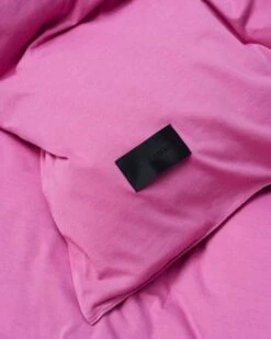 Nude Jersey-Kopfkissenbezug, Verwaschenes Orchideenrosa -Heimstil Angebote Store MAGNIBERG NUDE WASHED JERSEY ORCHID PINK 037 1