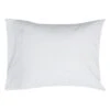Pure Poplin Kissenbezug, Weiß