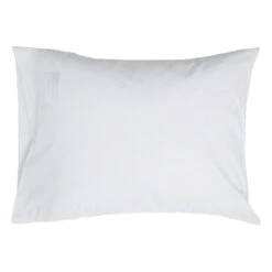 Pure Poplin Kissenbezug, Weiß