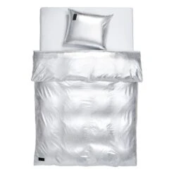 Nude Metallic Jersey Kissenbezug, Silber -Heimstil Angebote Store MAGNIBERG NUDE METALLIC SILVER 031 1