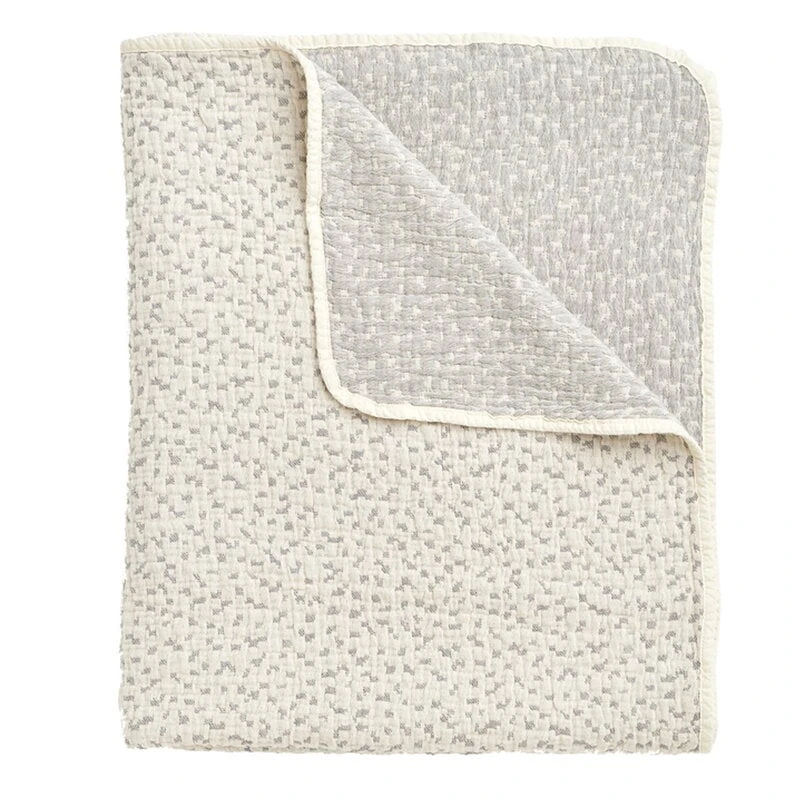 Enni Bettüberwurf Für Einzelbett,160 X 260 cm, Nebelblau 1 Enni Bettüberwurf Für Einzelbett,160 X 260 cm, Nebelblau