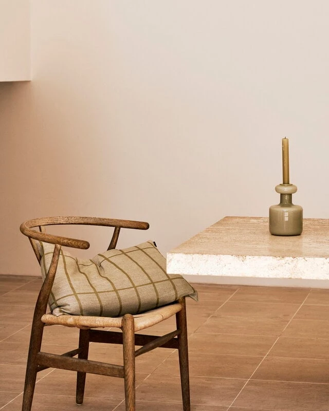 Marimekko Tiiliskivi Kissenbezug, 40 X 60 Cm, Sandbeige - Gold 2 Marimekko Tiiliskivi Kissenbezug, 40 X 60 Cm, Sandbeige - Gold – Bild 2