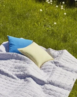 Hay Outline Kissen, 50 X 50 Cm, Persisch Blau -Heimstil Angebote Store Mega Dot lavender Outline Cushion vivid blue Outline Cushion lemon sorbet