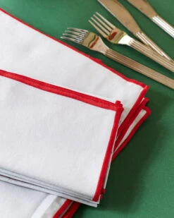 Hay Outline Servietten, 4er-Set, Hellblau -Heimstil Angebote Store Outline Napkins Set of 4 light blue