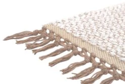 Duo Popcorn Teppich, Weiß -Heimstil Angebote Store Popcorn 7171 white corner