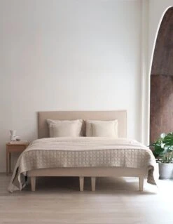 Bettüberwurf Tuike, 160 X 260 Cm, Sandbeige -Heimstil Angebote Store Sand laaja 1