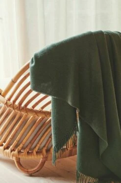 Lima Überwurf, Kieferngrün -Heimstil Angebote Store Silkeborg Uld 220530 Sydhavnen3849