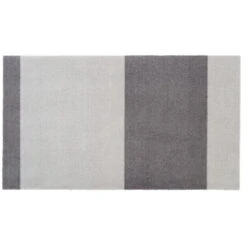 Stripes Matte, 90 x 130 cm, Grau