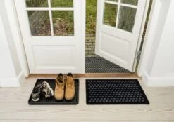 Dot Fußmatte, 60 x 90 cm, Schwarz -Heimstil Angebote Store TICA Doormat Dot 00534 60x90 5710555005348 c
