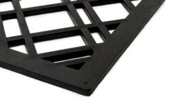 Lines Fußmatte, 60 x 90 cm, Schwarz 8 Lines Fußmatte, 60 x 90 cm, Schwarz -Heimstil Angebote Store TICA Doormat Lines closeup