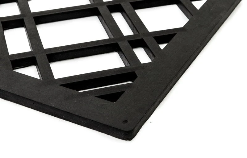 Lines Fußmatte, 60 x 90 cm, Schwarz 3 Lines Fußmatte, 60 x 90 cm, Schwarz – Bild 3