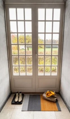 Stripes Matte, 60 x 90 cm, Grau - Gelb -Heimstil Angebote Store TICA Floormat Stripes H 10040 60x90 5710555100401 21