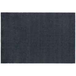 Einfarbiger Uni Teppich, 90 x 130 Cm, Grau