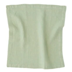 Serviette Aus Leinen, Entenei-Grün