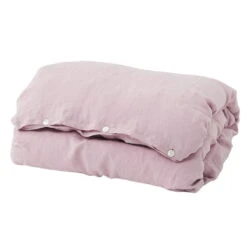 Einzelbettbezug Aus Leinen, 150 X 210 Cm, Dawn Purple