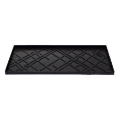 Lines Schuhabtropfschale, L, Schwarz -Heimstil Angebote Store Tica Tray large lines 1