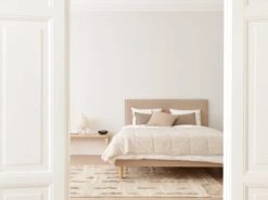 Tuuli Bettüberwurf Für Doppelbett, 260 X 260 Cm, Nougat -Heimstil Angebote Store Unto Rautio Matri 4843 2 web