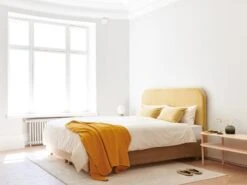 Base Skirt Bettschürze, Stoff Wooly, Sandbeige -Heimstil Angebote Store Unto Rautio Matri 4880 web